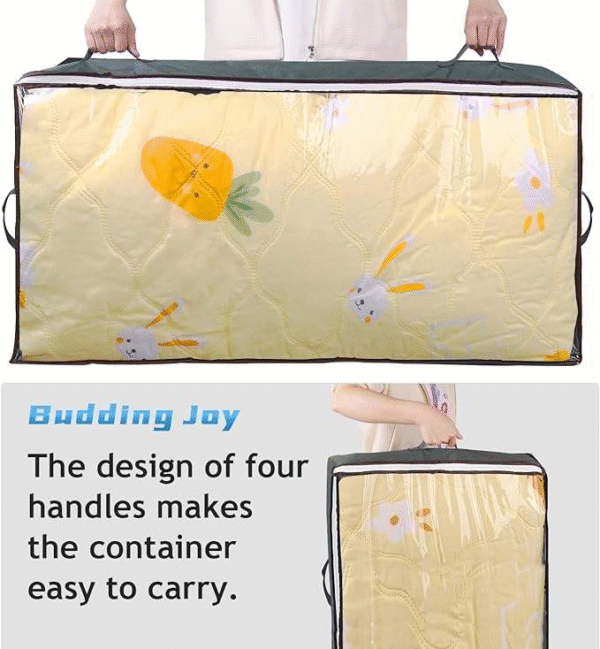 aethel 90l closet organizers & collapsible under bed storage bags