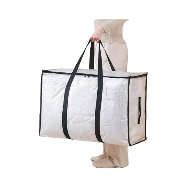 aethel oversized moving bags with reinforced handles – heavy duty storage tote for blanket, bedding & clothes