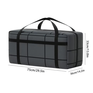 aethel large 90l capacity foldable quilt storage bag – new generation household