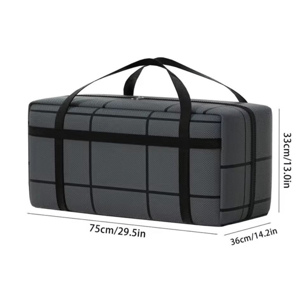 aethel large 90l capacity foldable quilt storage bag – new generation household