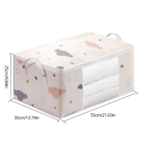 aethel quilt storage box – 50l/75l non woven dustproof